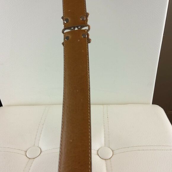 Lady Canterbury brown croco leather belt - Picture 15 of 16